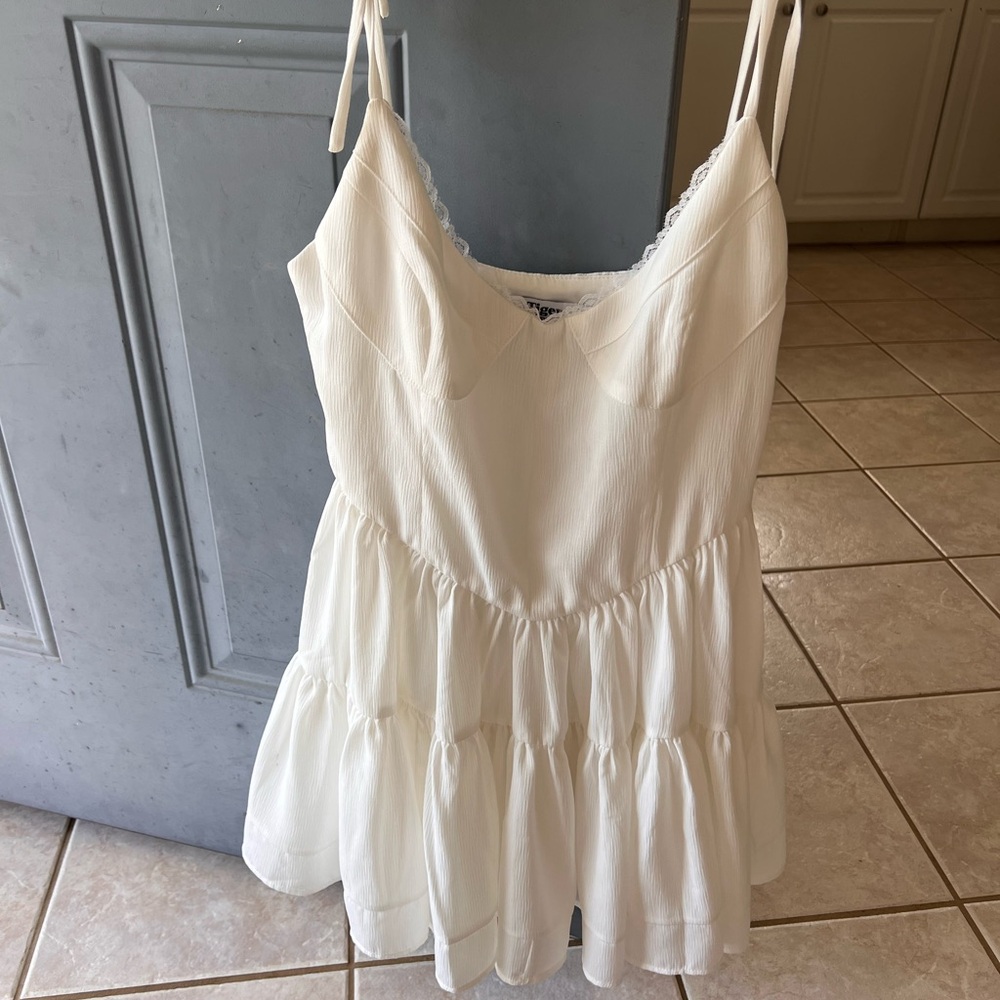 White summer dress
